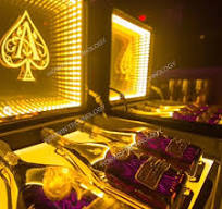 Bottle Lights For Liquor Bottles LED , Ace Of Spades Champagne VIP Bottle  Presenter, Wine Bottle Display Stands For Bar/Hotel/ Nightclub/Private ...