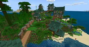 In our new map for minecraft at your own disposal will appear small, but very cute. Ancient Japan Survival Jungle Pe Bedrock Minecraft Map