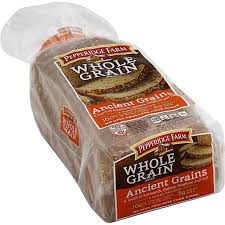 The pepperidge farm logo is based on the grist mill in sudbury, massachusetts, which supplied the company with 48 tons of whole wheat flour monthly from 1952 to 1967. Pepperidge Farm Whole Grain Bread Ancient Grains Multi Grain Whole Wheat Bread Chief Markets