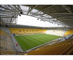 After the reunification of germany, dynamo played four seasons. Rudolf Harbig Stadion Football Stadium Gallery Facebook