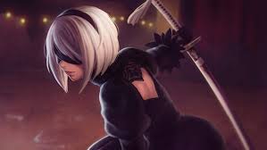 Maybe you would like to learn more about one of these? 2b Nier Automata Silver Hair Katana Black Dress Nier Automata Hd Wallpapers Desktop And Mobile Images Photos