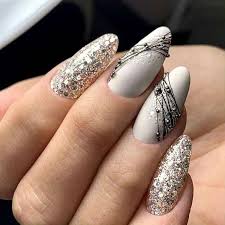 55 Stylish Nail Designs For New Year 2020 New Year S Equals Every Single Excuse To Go All Out Ex Stylish Nails Designs Fall Acrylic Nails Spring Nail Art