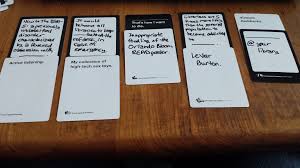 Custom playing cards, poker chips and board games. Cards Against Humanity Is It For You The Fims Gaming Club