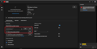 In order to use this feature, you will need the rtmp url and stream key from the provider you wish to stream to. Rtmp Live Streaming To Youtube With Ptzoptics Camera Ptzoptics Knowledge Base