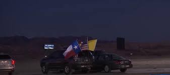 The Army Of God Arrived In Vado, New Mexico - With One Camper