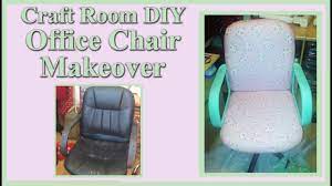 Get to work and set your imagination free you'll have more than enough room to spread out across the desktop and practice your arts and crafts. Craft Room Diy Office Chair Makeover 2 Youtube
