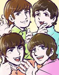 melissa fab4 bbbb ビートルズのアート ビートルズ イラスト