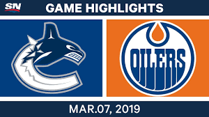 Get a summary of the vancouver canucks vs. Nhl Highlights Canucks Vs Oilers Mar 7 2019 Youtube