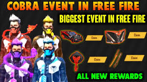 Looking for free fire redeem codes to get free rewards? Cobra Event In Free Fire Cobra Event All Rewards And Confirm Date Kab Aayega New Cobra Event Youtube