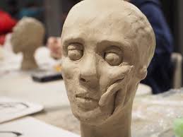 Modelling The Head In Clay Part 4 Features Clay Headed Model