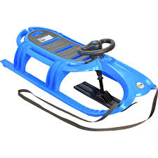 Welcher schlitten der richtige ist, hängt im wesentlichen von zwei faktoren ab: Schlitten Snow Tiger De Luxe Iceblue Kaufen Bei Obi