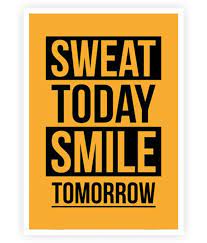 Sweat Today Smile Tomorrow Gym Quotes Gym Quote Motivation Text Quotes