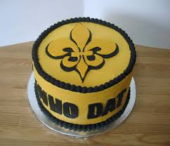 New Orleans Saints Birthday Cakes Free Video Reveals How You Can Get Paid To Blog About The New Orleans Saints Http Vur Me S Jxa Cupcake Cakes Cake Grooms Cake