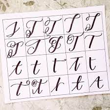 Maybe you would like to learn more about one of these? 20 Ways To Write The Letter T By Letteritwrite See Also The Video Of Her Writing The Letters Lettering Lettering Alphabet Hand Lettering