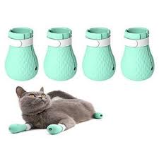 How to stop cats from scratching furniture it's very easy to install stelucca amazing shields. Yyyux Silicone Anti Scratch Cat Shoes Boots Rubber Precaution Scratch Gloves Cat Paw Protector Nail Cover Pet Grooming