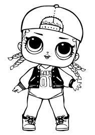 Free cute unicorn coloring page printable. Lol Doll Coloring Pages Idea Whitesbelfast Com