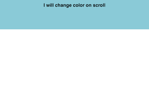 Css Color Change On Scroll Css Colours Color Change Change