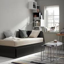 Flekke Daybed Frame With 2 Drawers Black Brown Twin Ikea Day Bed Frame Comfortable Sofa Ikea