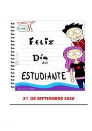 El día 25 de septiembre las profesoras de arte debatirán y seleccionarán una de las composiciones enviadas. Calameo Tarjeta Dia Del Estudiante