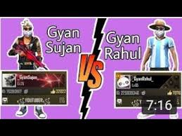 Free fire is a multiplayer mobile battle game published and developed by garena studios. Gyan Sujan Vs Gyan Rahul Custom Clash Squad 1vs1 Fight Garena Free Fire Youtube