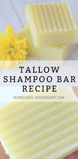 Tallow Shampoo Bar Recipe Recipe Shampoo Bar Recipe Bars Recipes Shampoo Bar
