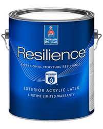 The bottom line with paint warranties is to worry less about the warranty and focus more on how the paint is being applied. Resilience Exterior Acrylic Latex Paint Sherwin Williams