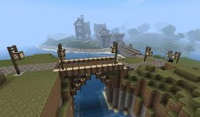 Minecraft Bridge Designs Minecraft Medieval Bridge Medieval Town Minecraft Construction Minecraft Architecture Minecraft Chateau Minecraft