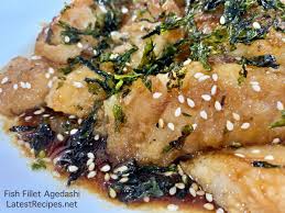 Agedashi Fish Fillet Latest Recipes Recipe Fish Fillet Pan Fried Fish Teriyaki Fish