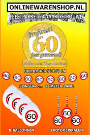 Bol Com Feestpakket 60 Jaar Getrouwd