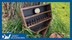 Building shelves can seem like a daunting diy project, but with some determination and the right tools, you can build a simple unit for storing and displaying items in your space. Baseball Tournament Ring Case How To Build Your Own Baseball Home Plat Baseball Shadow Boxes Baseball Display Case Plate Display