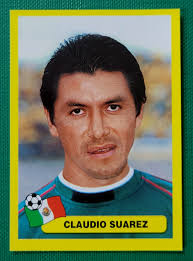 2002 Navarrete Korea Japan World Cup FIFA Face CROMO #444 CLAUDIO SUAREZ