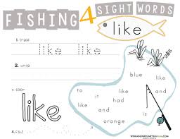 Alphabet, coloring, number, all about me, shape, weather, theme, animals activity at home. Sight Word Worksheets Kindergarten Mom