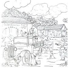 Farm animal coloring page, chicken coloring pages featuring mother hen sitting on her nest coloring page. Pin On Living In The Country Coloring Book Pages
