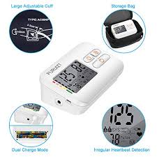 Within 5% of reading power supply: Blood Pressure Monitor Upper Arm Puruizt Accurate Automatic Digital Blood Pressure Machine With Wide Range Adjustable Cuff Large Display And 2x120 Readings Memory Dual Users Mode For Home Use Pricepulse