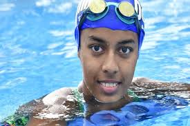 37th National Games: 14-year-old Dhinidhi Desinghu wins swimming gold