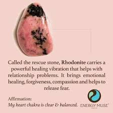 Rhodonite Crystals Crystal Healing Healing