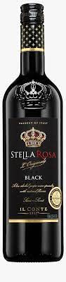 Refreshing wine reveals deep, dark color and is combined with natural flavors of ripe blackberry, blueberry and . Stella Rosa Black Label Hd Png Download Kindpng