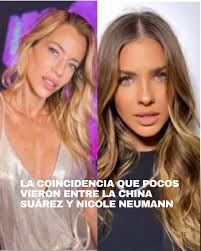 https://www.pronto.com.ar/espectaculos/2025/7/21/la-coincidencia-que-pocos-vieron-entre-la-china-suarez-nicole-neumann-261277.html?22/7/2025%2000:25:53  Un look con encaje y transparencias volvió a unir estilos opuestos sin  necesidad de planearlo