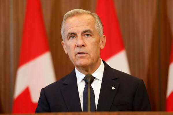 Mark Carney's speech on the imposed Us tarrifs (The Canadian Press)