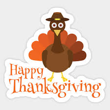Happy thanksgiving turkey pilgrim.seamless pattern withh cute cartoon turkey ,background,wallpaper, for wrapping. Happy Thanksgiving Funny Turkey Thanksgiving Turkey Sticker Teepublic
