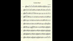 Cantina Band For Alto Sax Youtube