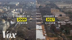 'this started out tonight being a small little concert, and then we had the idea maybe we'll do it in front of the lincoln memorial … Barack Obama Vs Donald Trump Inaugural Crowds Youtube