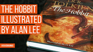 Tolkien (english) hardcover book f. The Hobbit Illustrated By Alan Lee Bookcravings Youtube