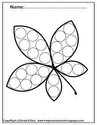 Free Autumn Leaves Fall Do A Dot Marker Coloring Pages Free Printable Preschool Coloring Pages Fall Coloring Pages Preschool Coloring Pages Leaf Coloring Page