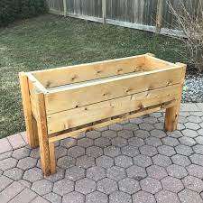 Diy Raised Planter Bed Download Pdf Planter Box Plans Etsy In 2021 Planter Box Plans Raised Garden Beds Diy Diy Raised Garden