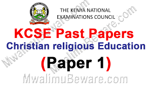 Send a message to learn more. Kcse Past Papers 2019 Cre Paper 1 313 1 Mwalimu Beware