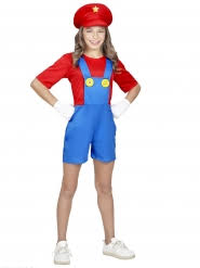 Der dehnbare ganzkörperanzug ist eine bequeme kombination aus blauer latzhose und grünem oberteil, der im. Super Mario Kostum Fur Kinder Und Erwachsene Gunstig Kaufen