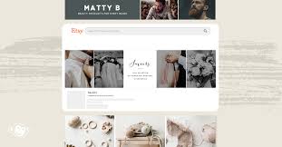 Download How To Make An Etsy Banner Etsy Banner Maker Picmonkey PSD Mockup Templates