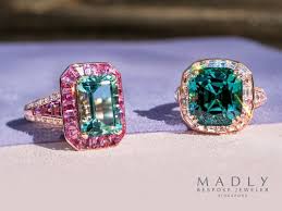 Artisan Cocktail Rings Diamond Rings Design Ring Designs Green Tourmaline Ring