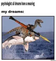 Psychologist All Dreams Have A Meaning Meanwhile My Dreams Meme Memezila Com